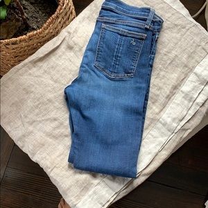 Rag & Bone Hugh rise skinny jeans